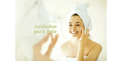 Rotina de cuidados faciais com cosméticos veganos